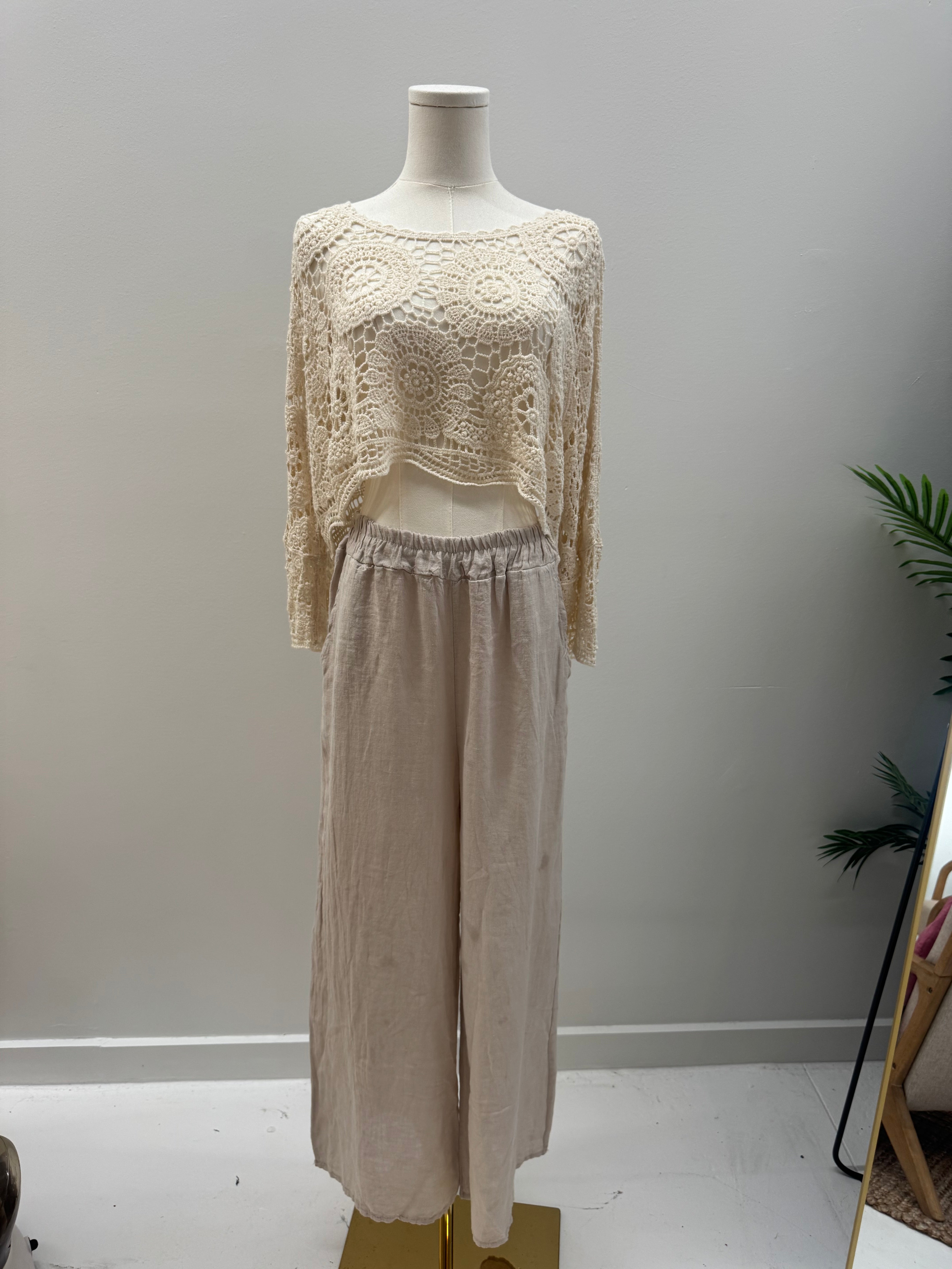Pantalon Lino